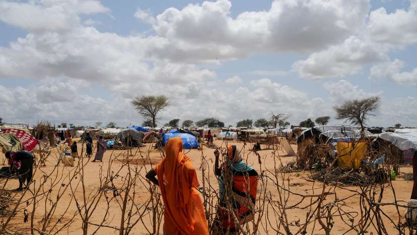 FILE PHOTO: Fleeing Sudanese seek refuge in Chad