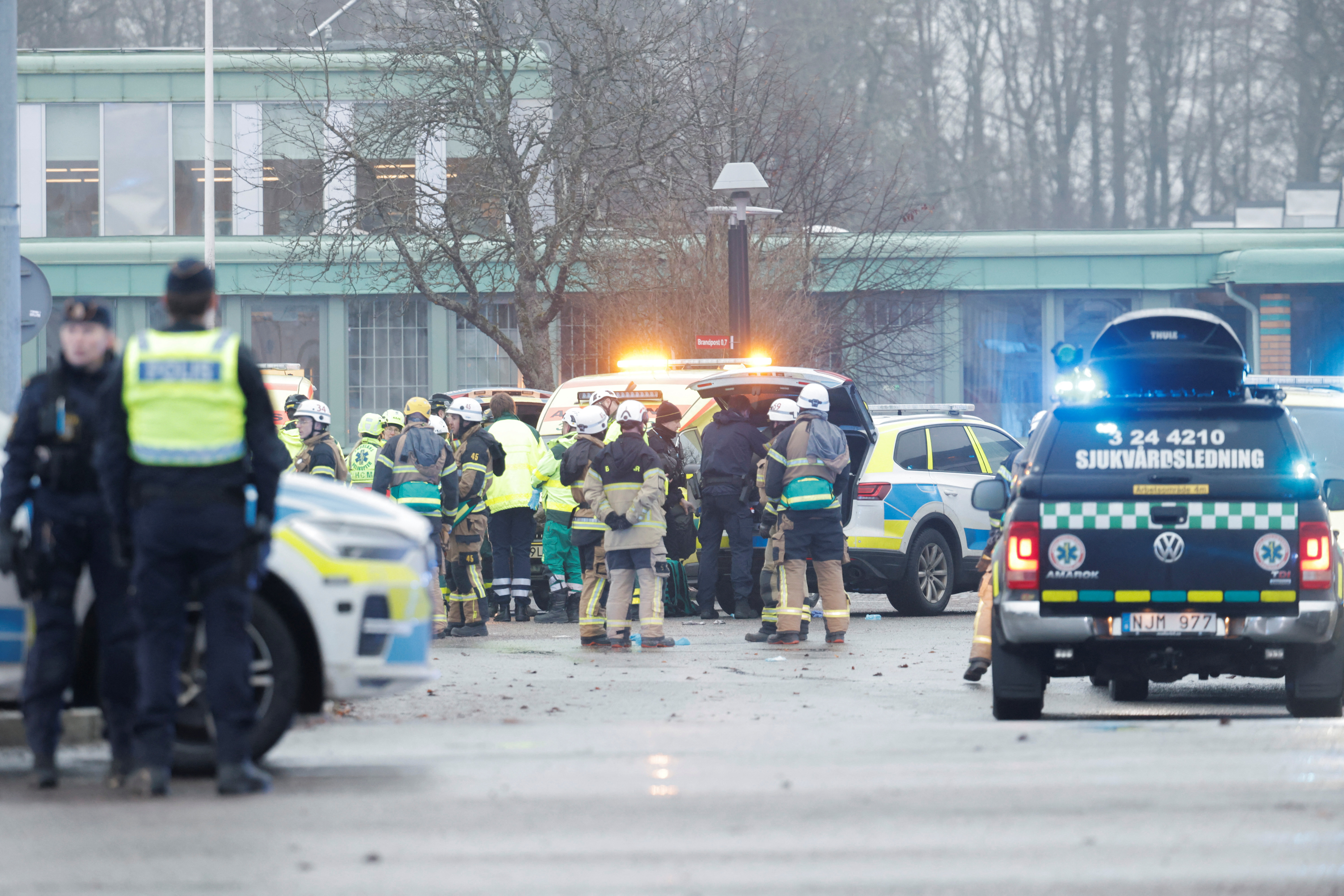 Shooting attack at school in Orebro