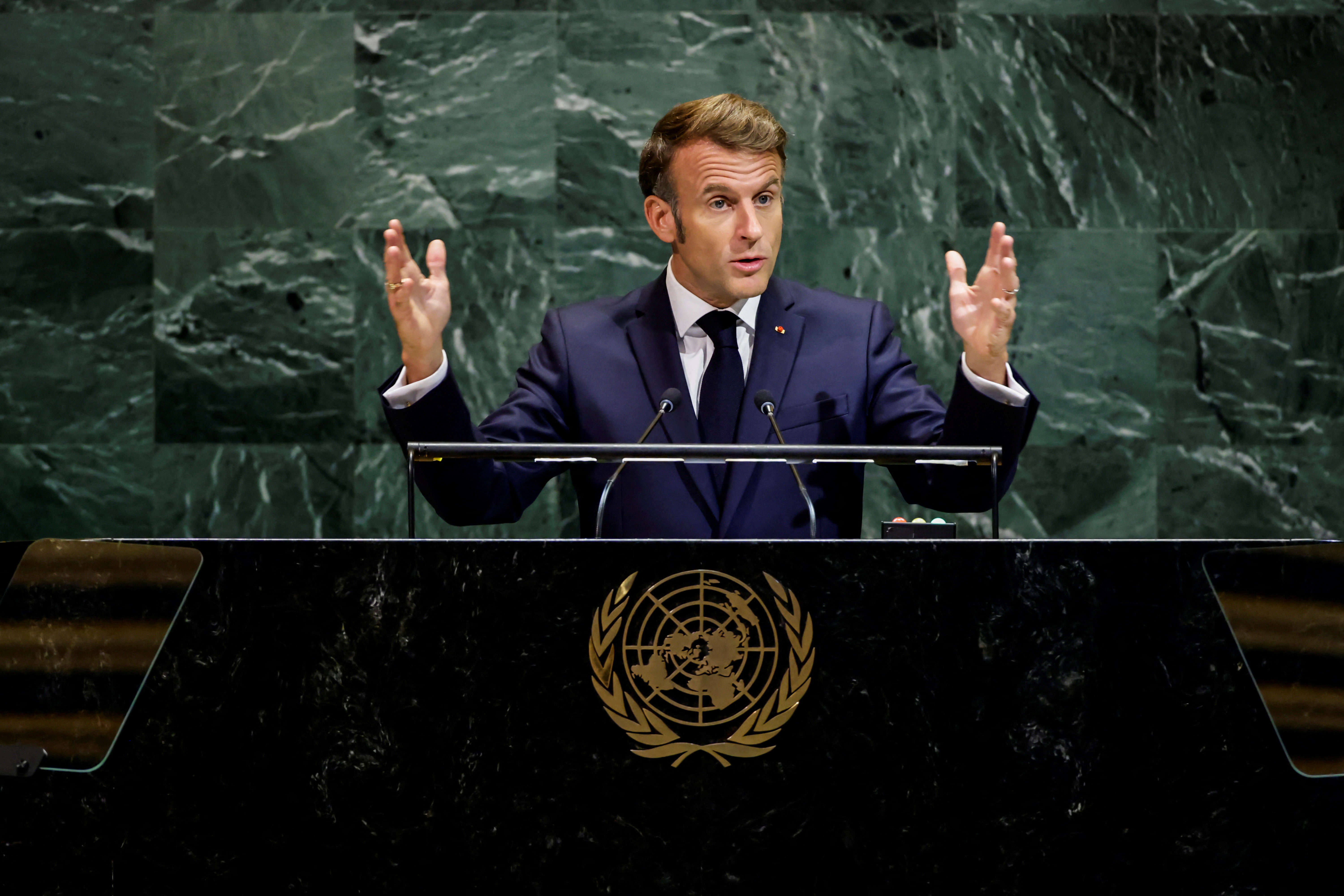 80th United Nations General Assembly at U.N. headquarters in New York