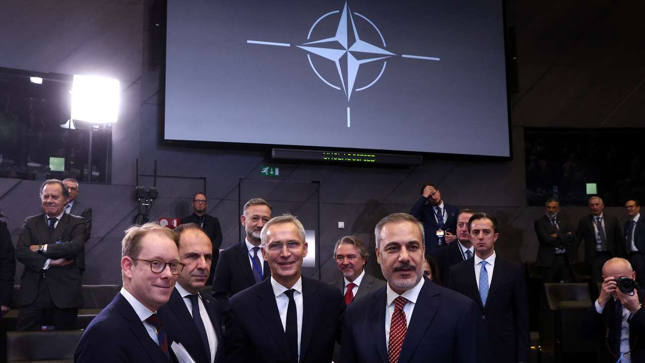 NATO foreign ministers meet in Brussels