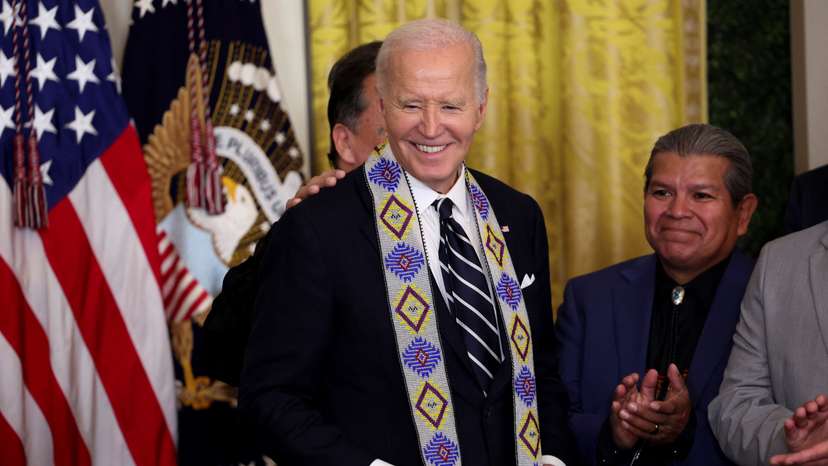 U.S. President Biden attends an event held to establish national monuments in California, at the White House