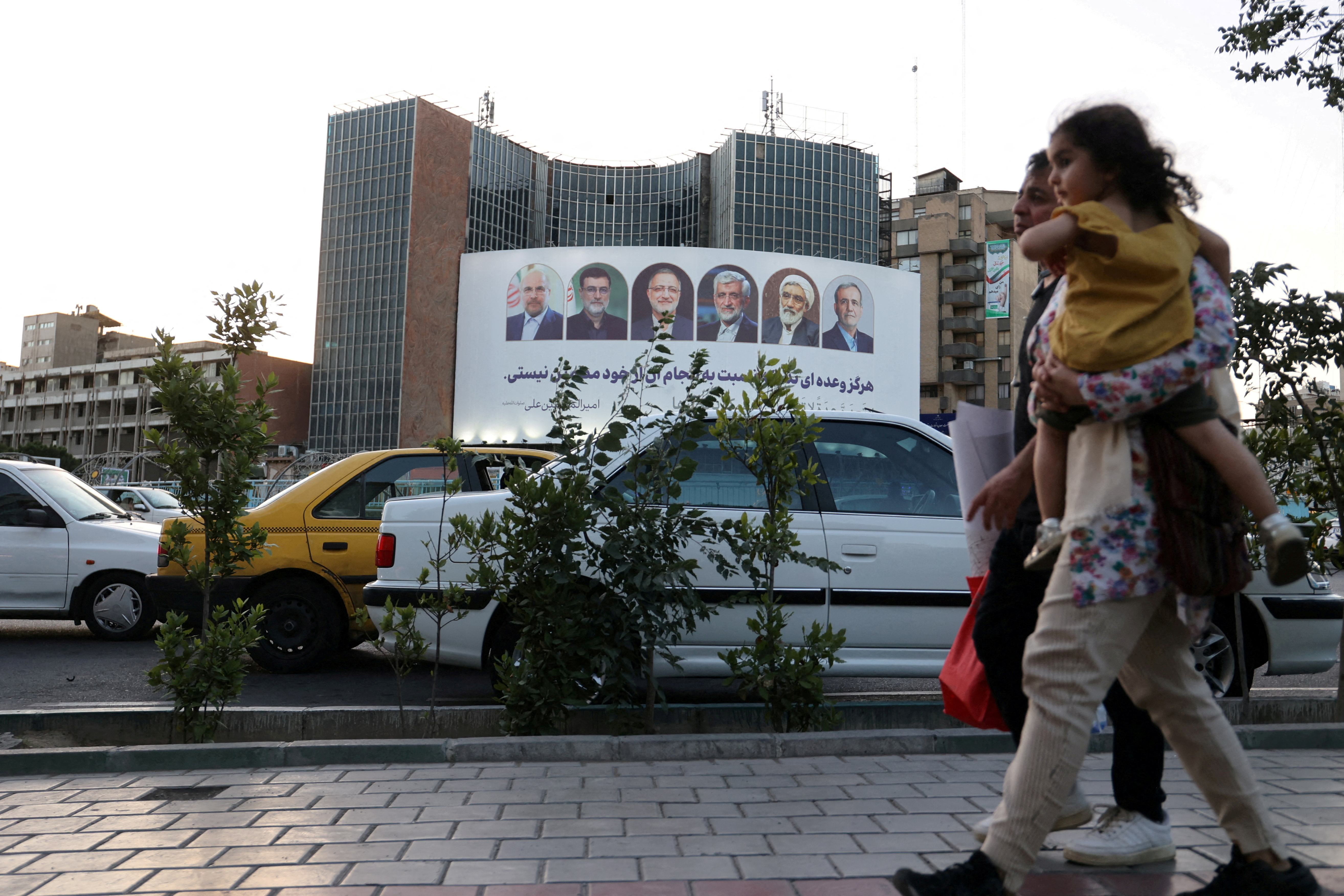 FILE PHOTO: Presidential campaign in Iran continues