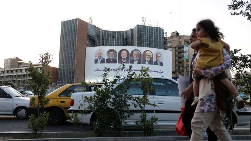 FILE PHOTO: Presidential campaign in Iran continues