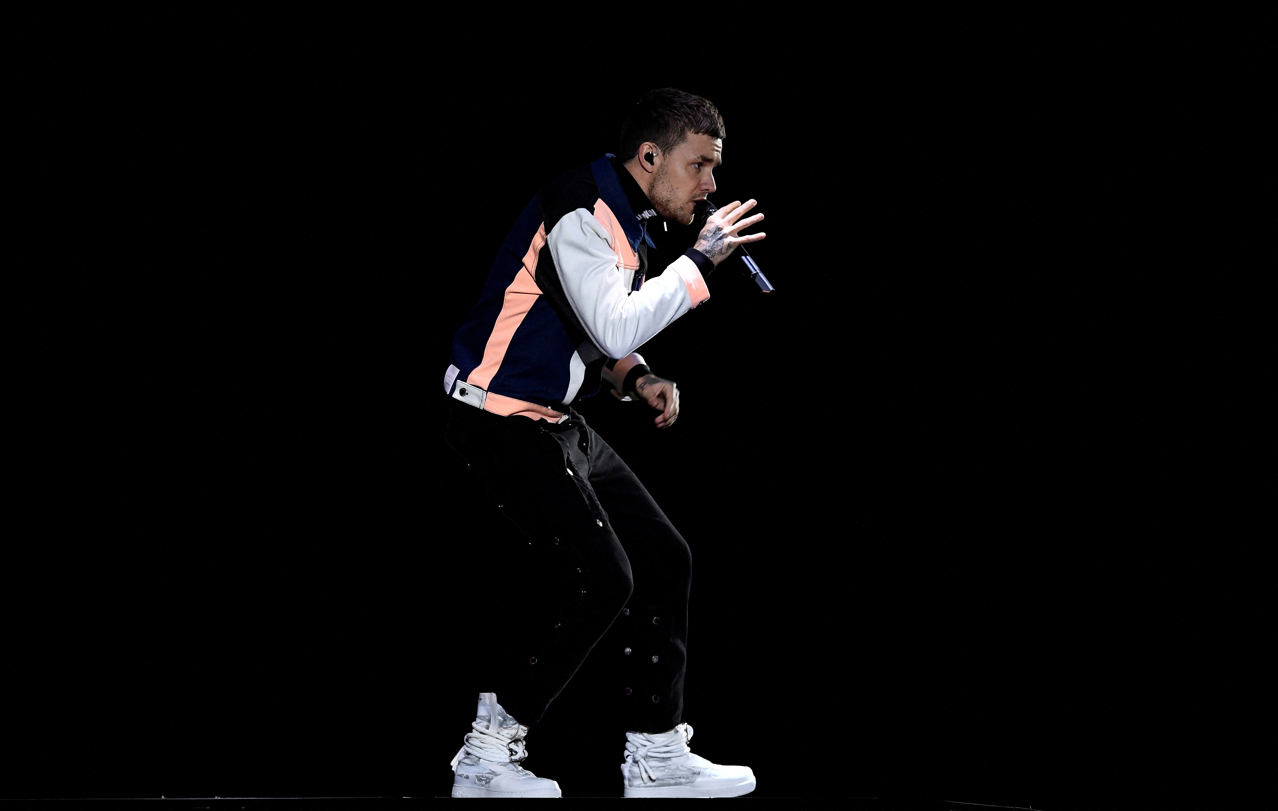 FILE PHOTO: British Singer Liam Payne performs at the 2017 MTV Europe Music Awards at Wembley Arena in London, Britain.