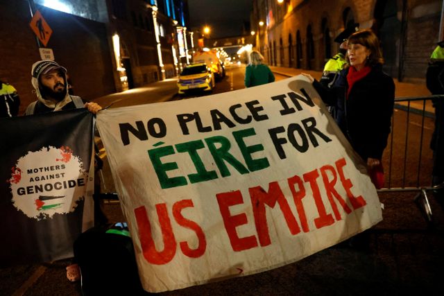 U.S. election watch party, in Dublin