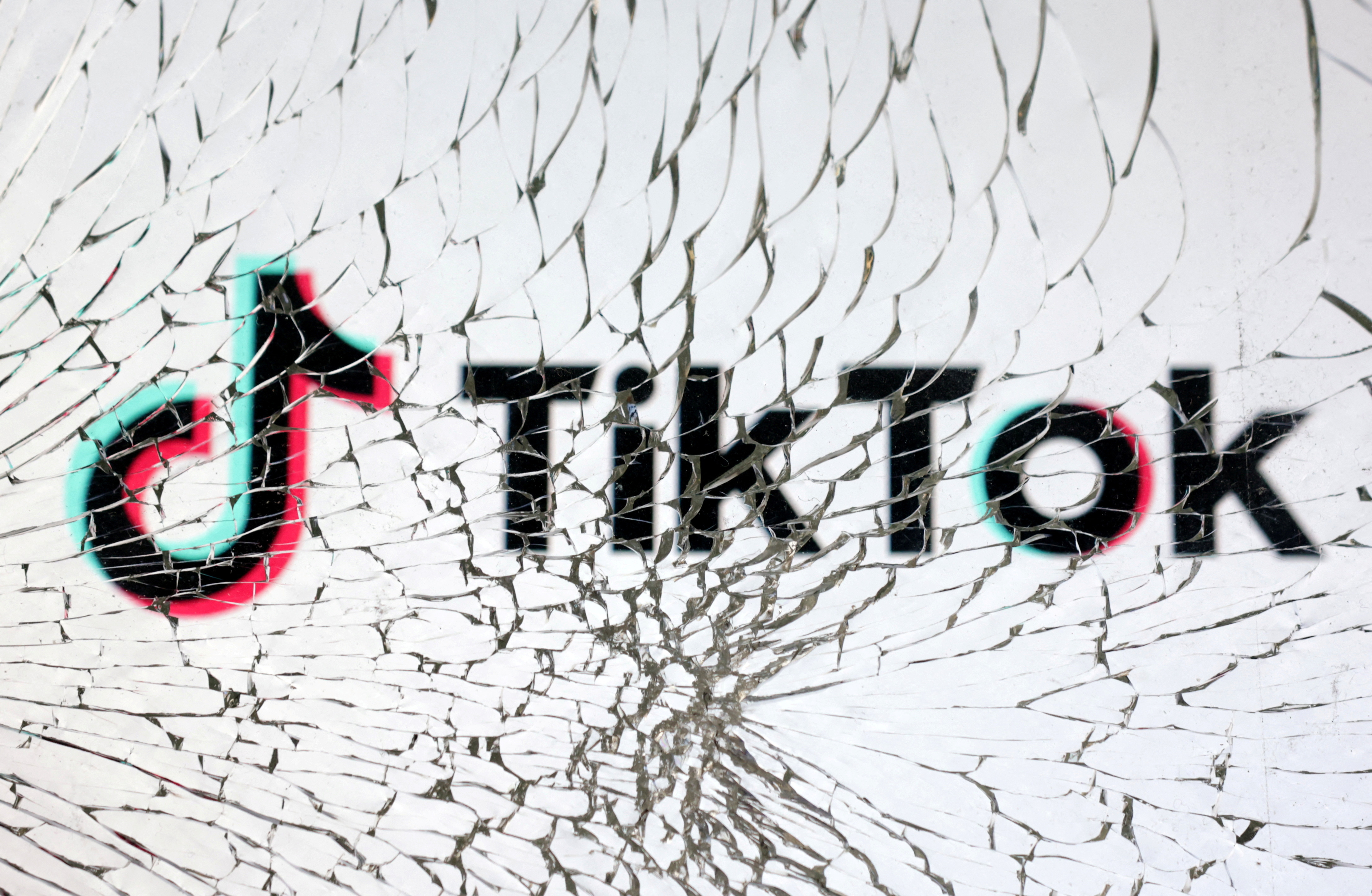 FILE PHOTO: Illustration shows TikTok logo