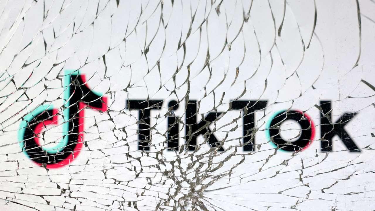 FILE PHOTO: Illustration shows TikTok logo