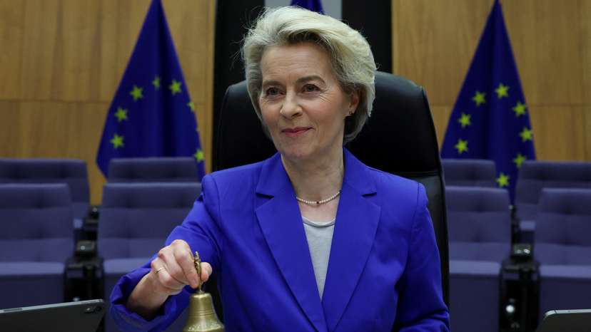 EU presents plans to boost the European Union's arms industry, in Brussels