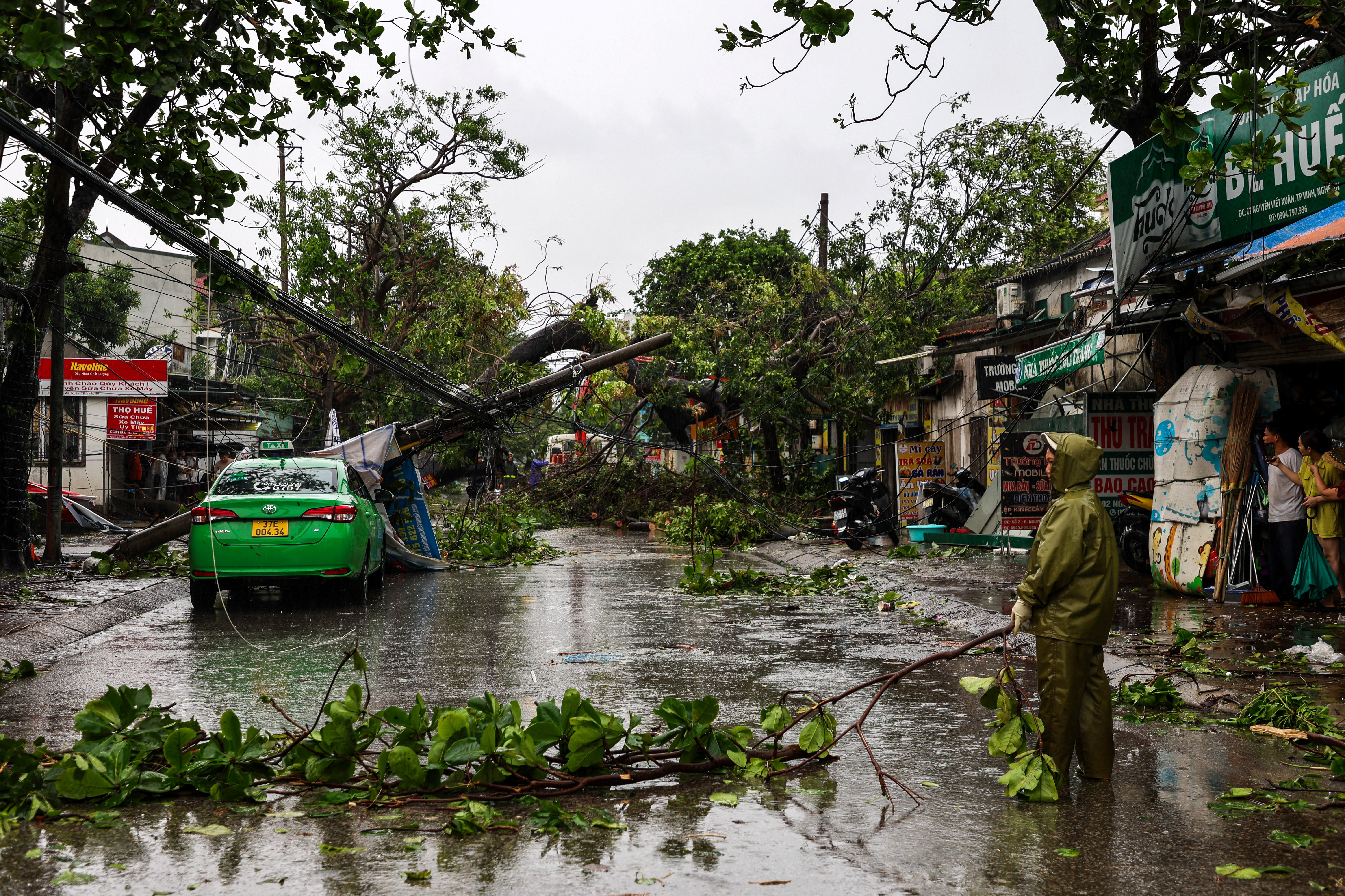 Typhoon Bualoi makes landfall in Vietnam