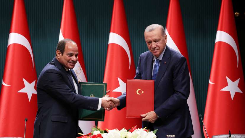 Egyptian President Abdel Fattah al-Sisi visits Ankara