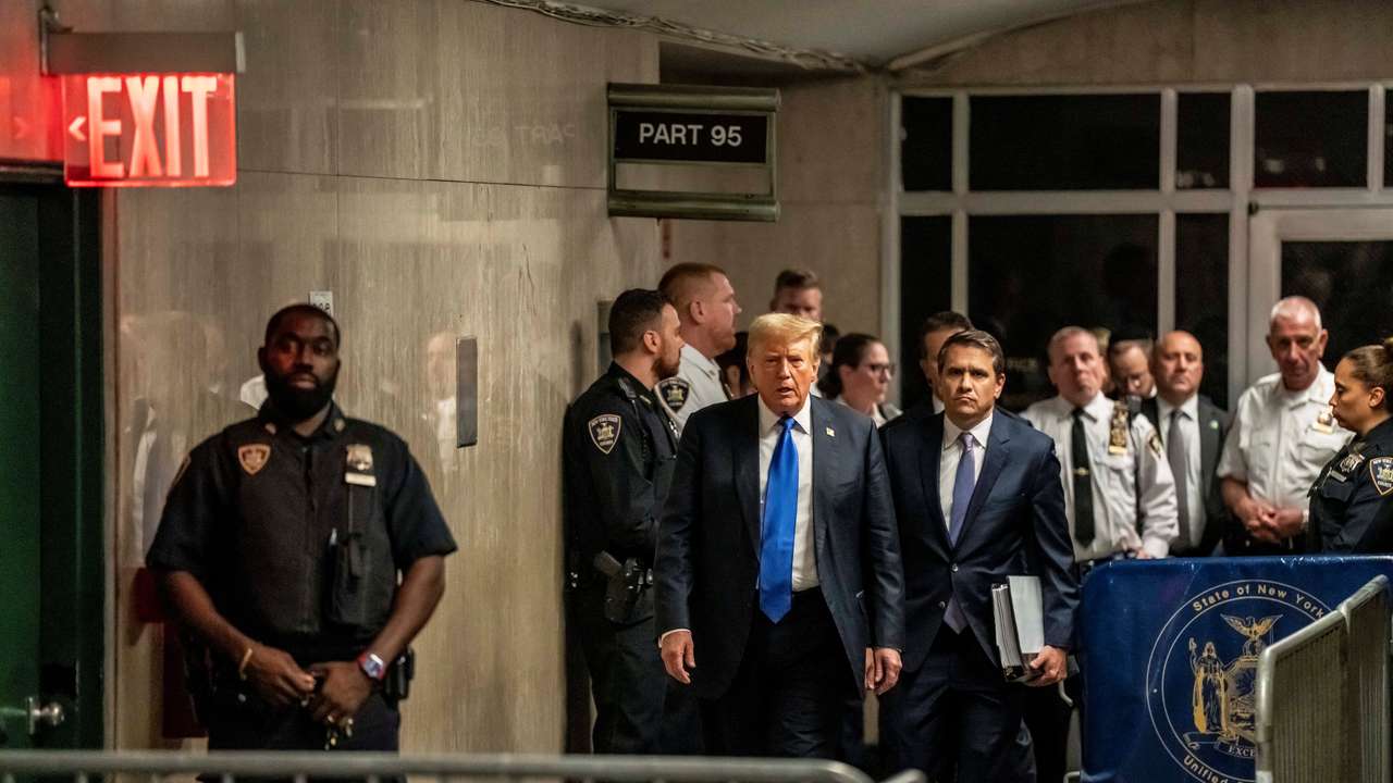 Former U.S. President Trump found guilty on 34 felony counts of falsifying business records
