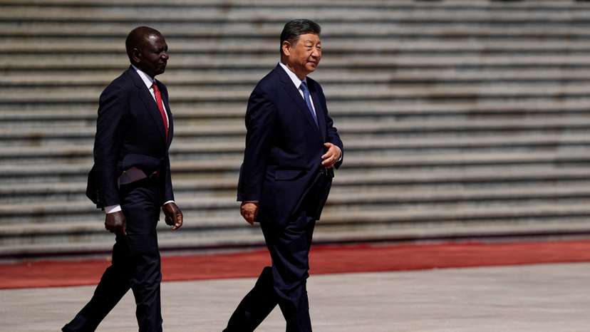 Kenya's President William Ruto visits China