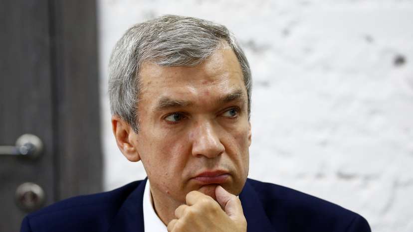 Representatives of the Coordination Council for members of the Belarusian opposition attend a news conference in Minsk