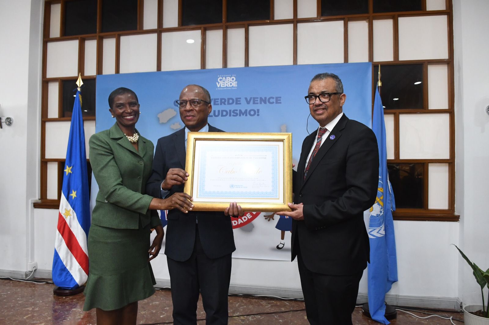 Cape Verde malaria free zone