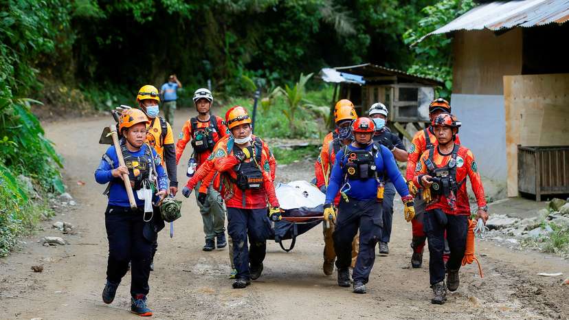 Landslide in Maco, Davao de Oro