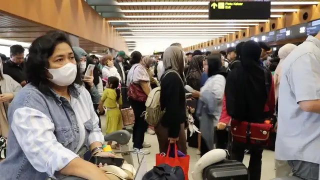 Chaos at Jakarta Airport