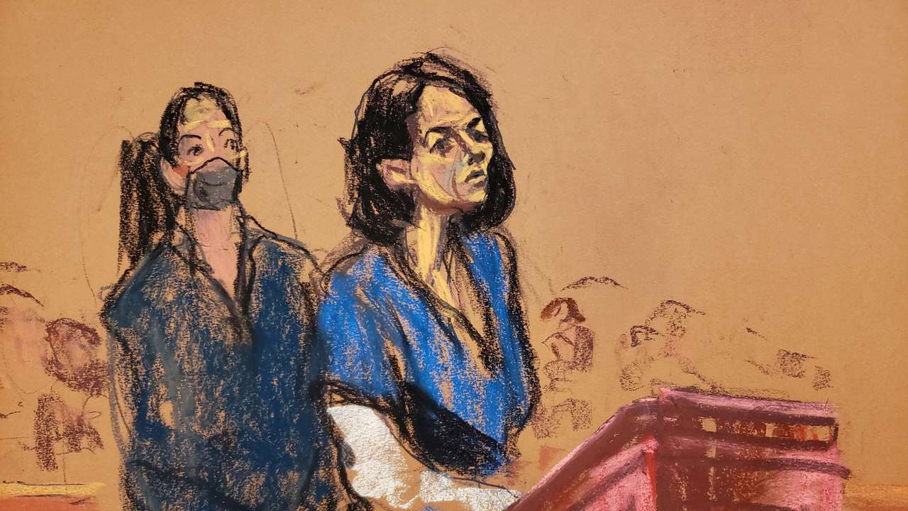 FILE PHOTO: Jeffrey Epstein associate Ghislaine Maxwell attends her sentencing hearing in New York