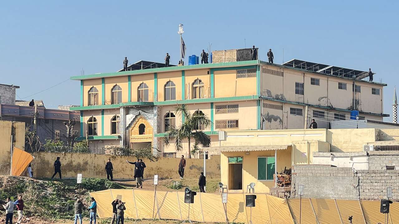 Aftermath of deadly explosion at a Shi'ite Muslim mosque in Islamabad