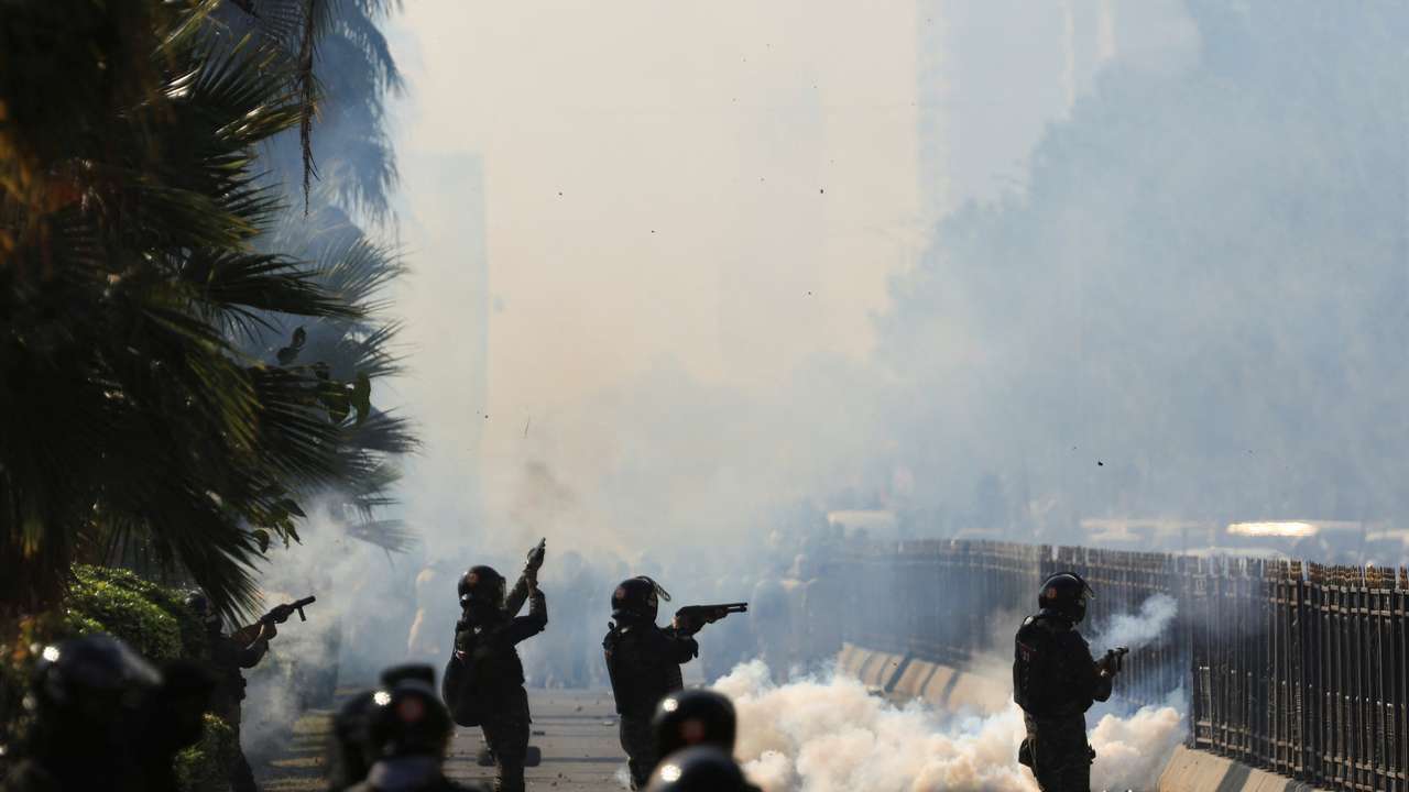 Anti-government rally by supporters of former Pakistani PM Khan's party PTI, in Islamabad