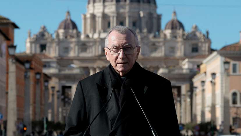Inauguration of a new underpass for a major road junction near the Vatican, in Rome