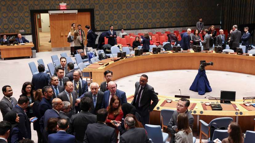 U.N. Security Council moves towards a vote to demand aid access for Gaza, in New York