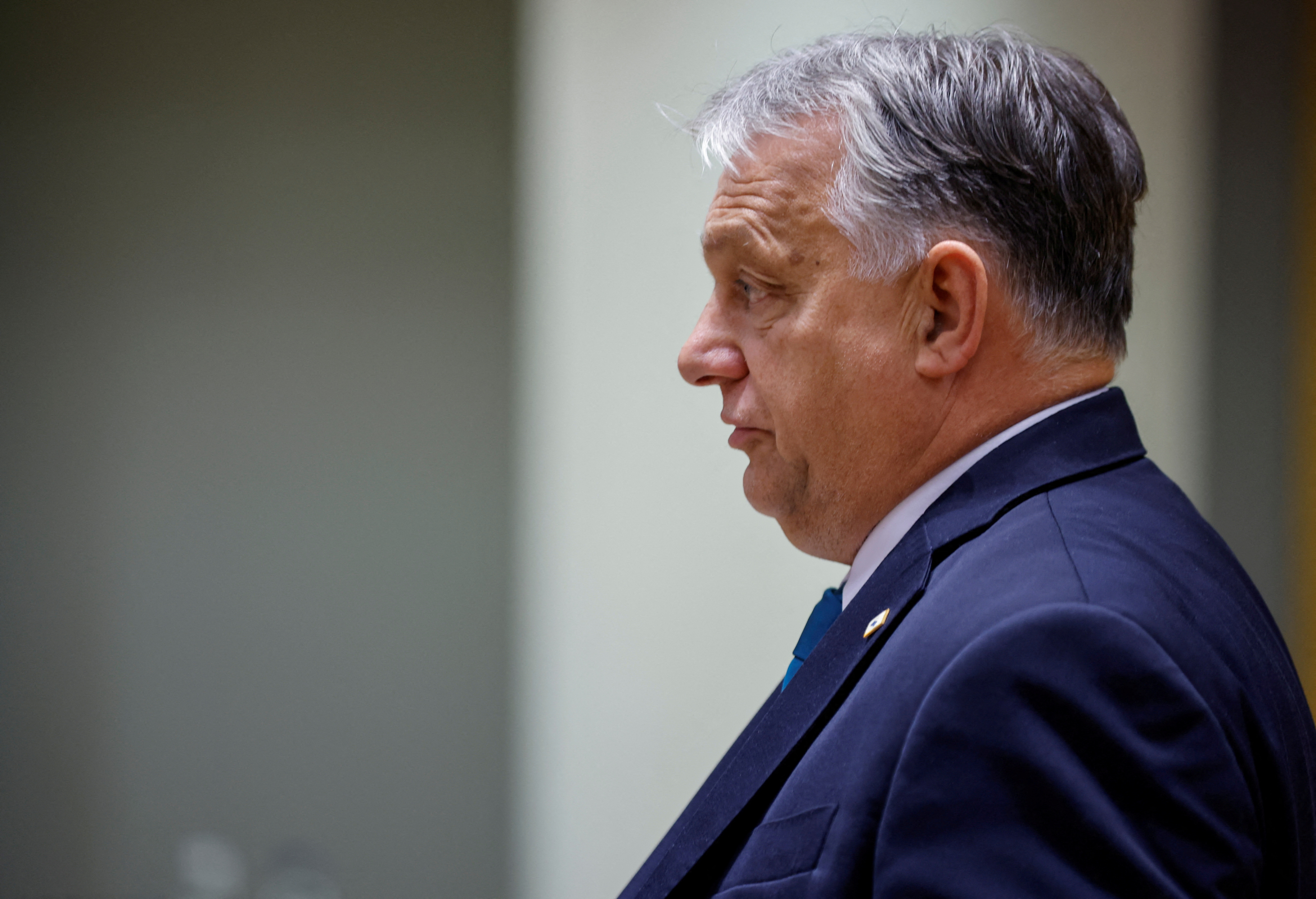 FILE PHOTO: Viktor Orban attends EU summit in Brussels