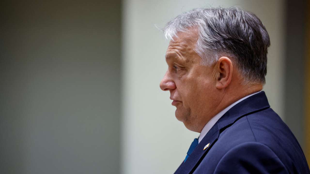 FILE PHOTO: Viktor Orban attends EU summit in Brussels