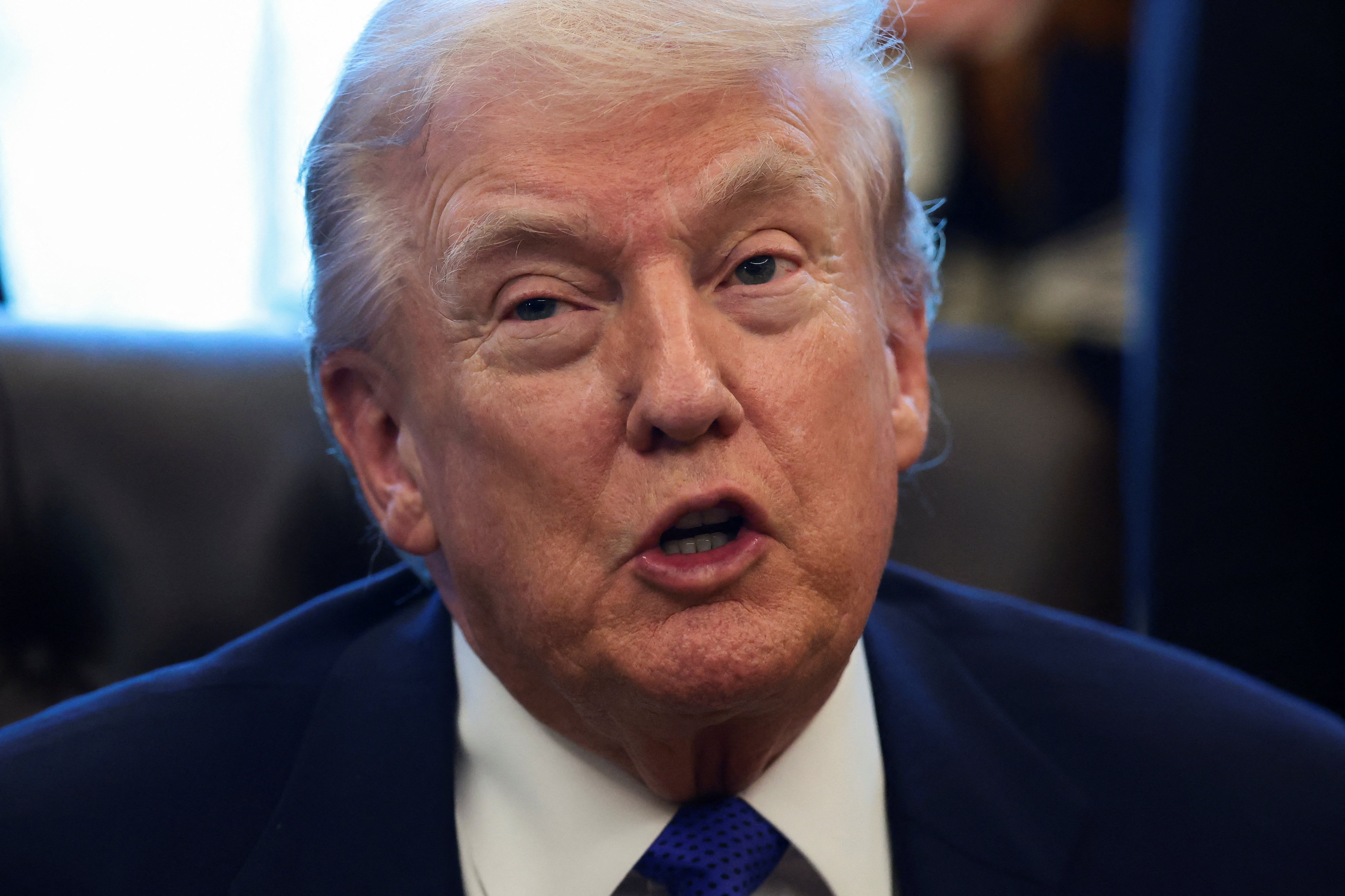 U.S. President Donald Trump at the White House in Washington