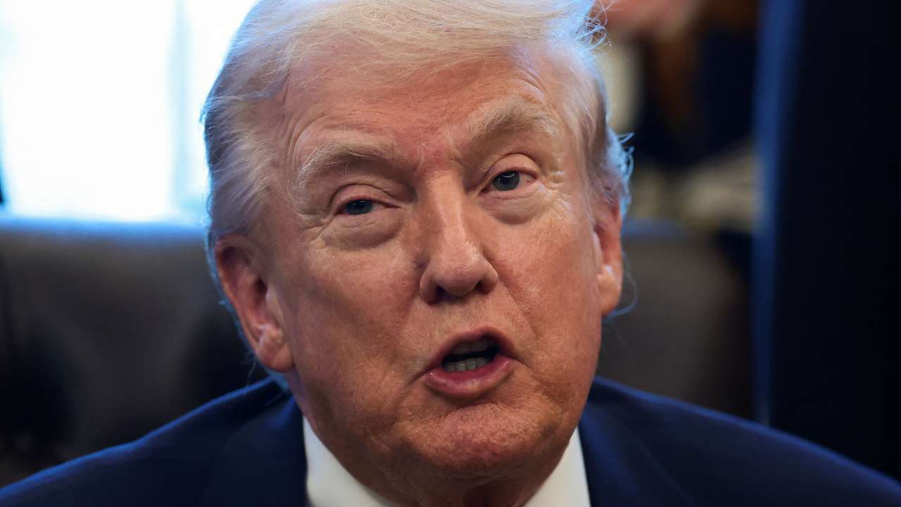 U.S. President Donald Trump at the White House in Washington