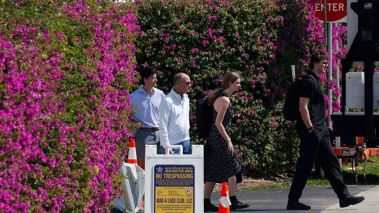 U.S. Secret Service agents and local police killed a man who breached a secure perimeter at President Donald Trump's Mar-a-Lago resort