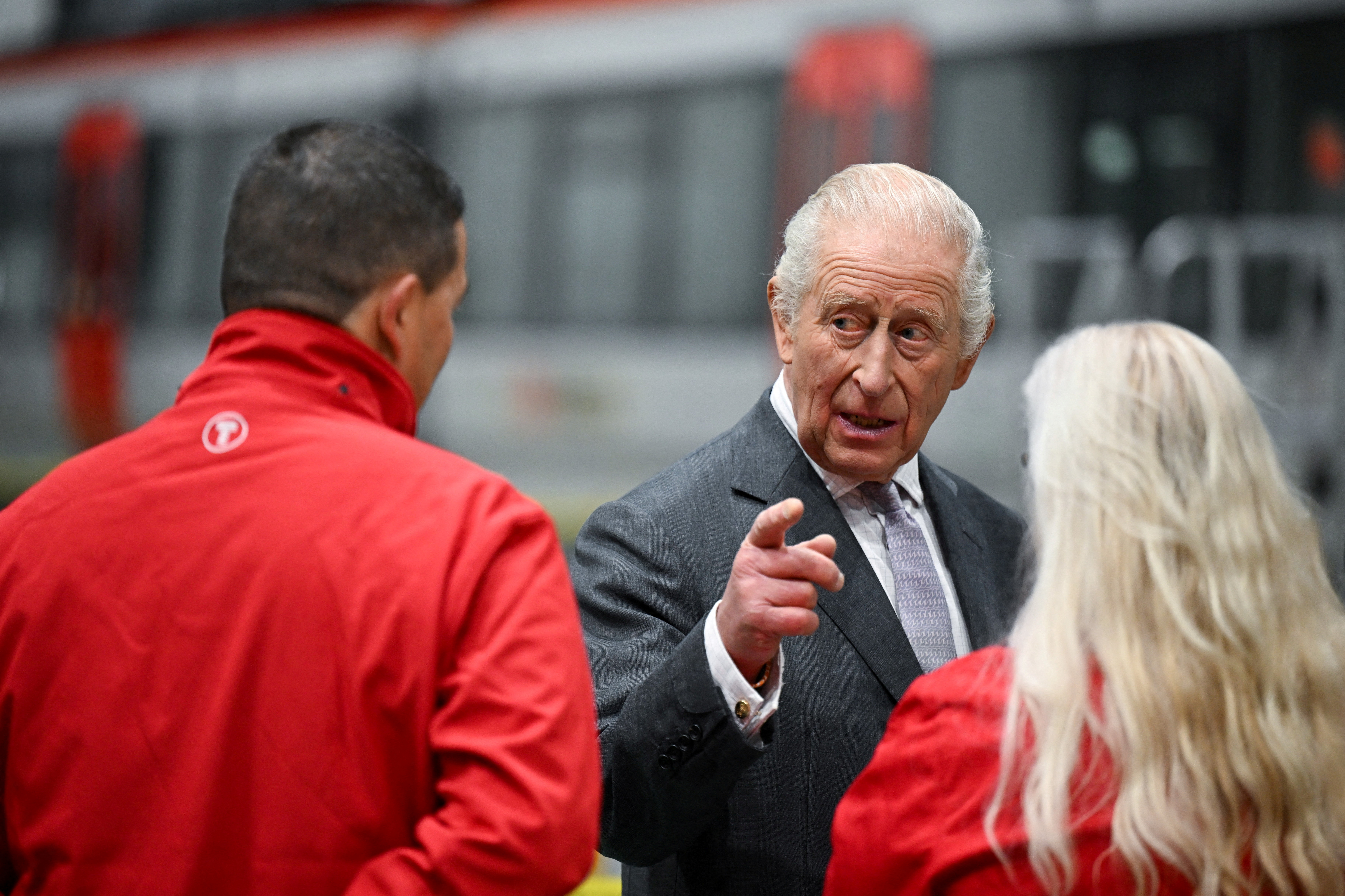FILE PHOTO: Britain's King Charles visits Wales