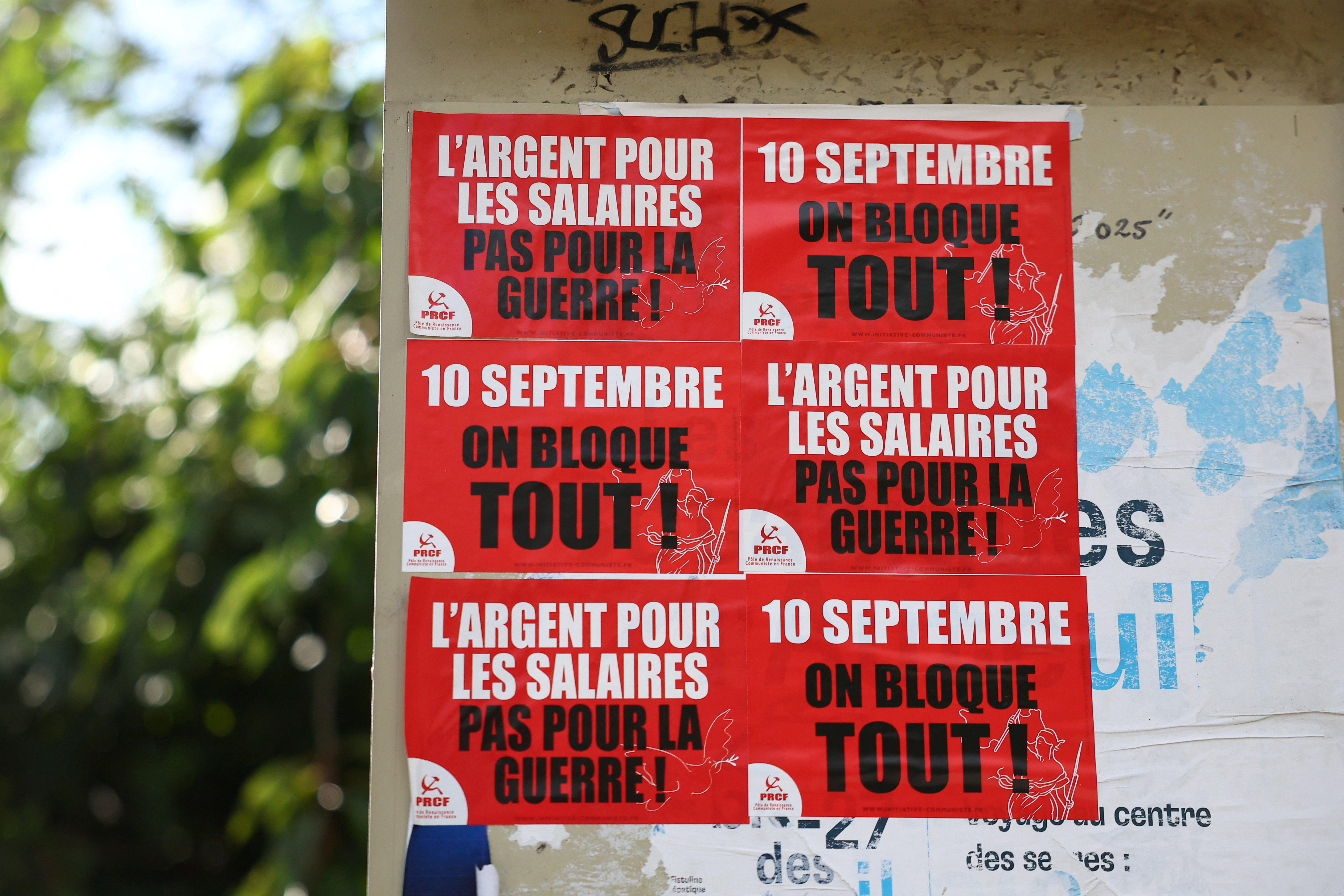 Paris gets ready ahead of a day of protests calling to "Block Everything\