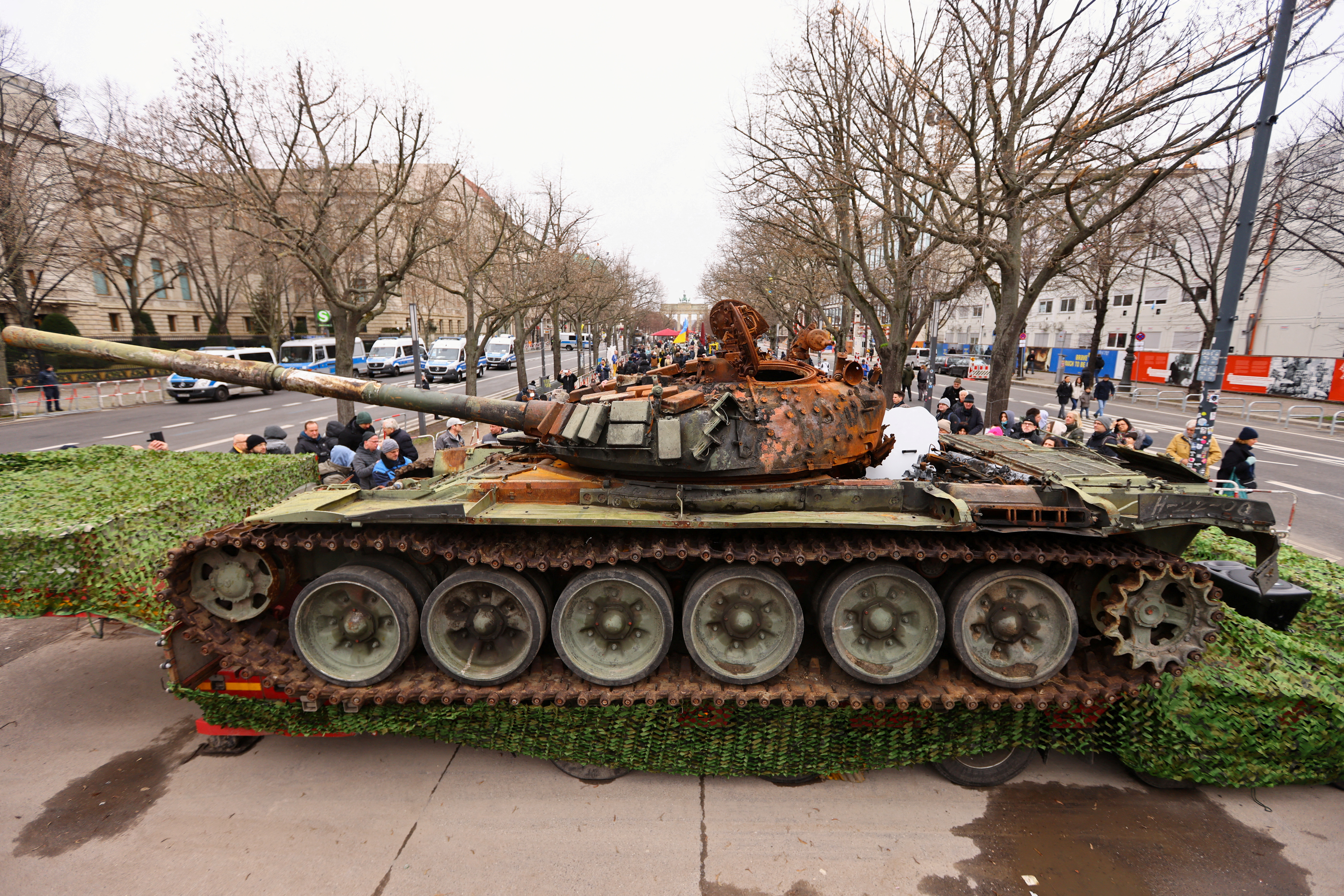 FILE PHOTO: Event marking the first anniversary of the Russian invasion of Ukraine, in Berlin