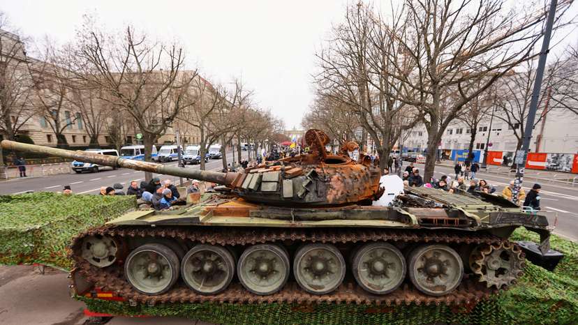 FILE PHOTO: Event marking the first anniversary of the Russian invasion of Ukraine, in Berlin