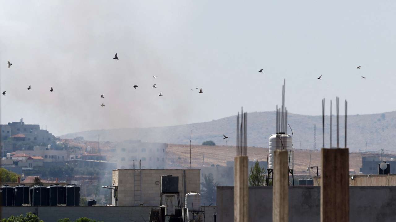 Israeli raid in Tubas, in the Israeli-occupied West Bank