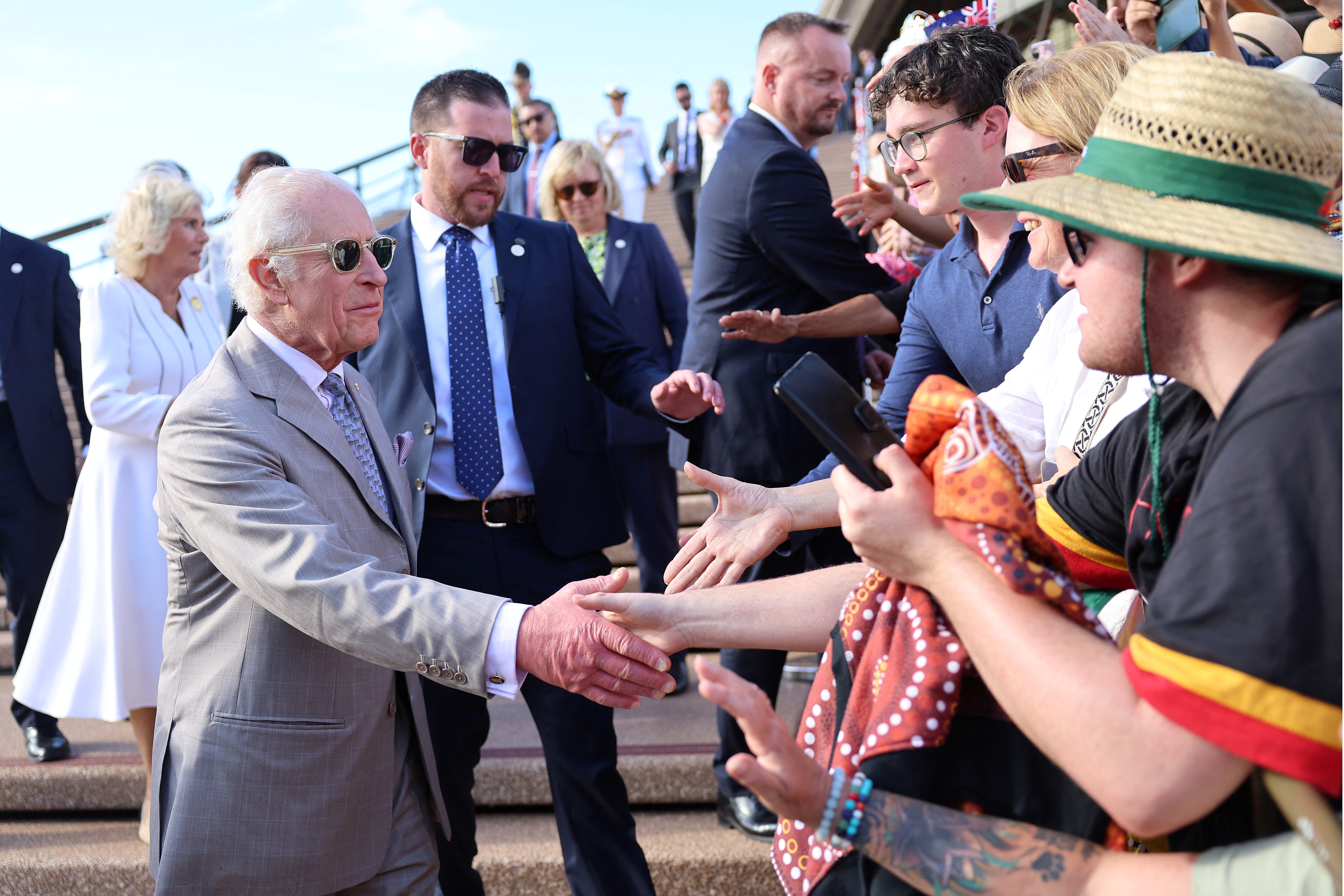 Britain's King Charles and Queen Camilla visit Australia