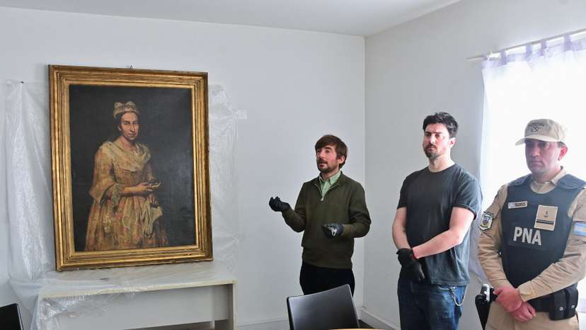 Argentina officials recover missing painting stolen by Nazis and seen in real estate photo