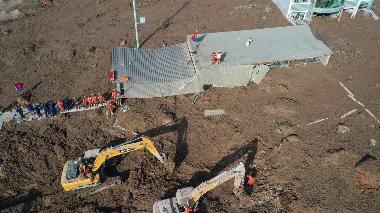 FILE PHOTO: Earthquake aftermath in Qinghai