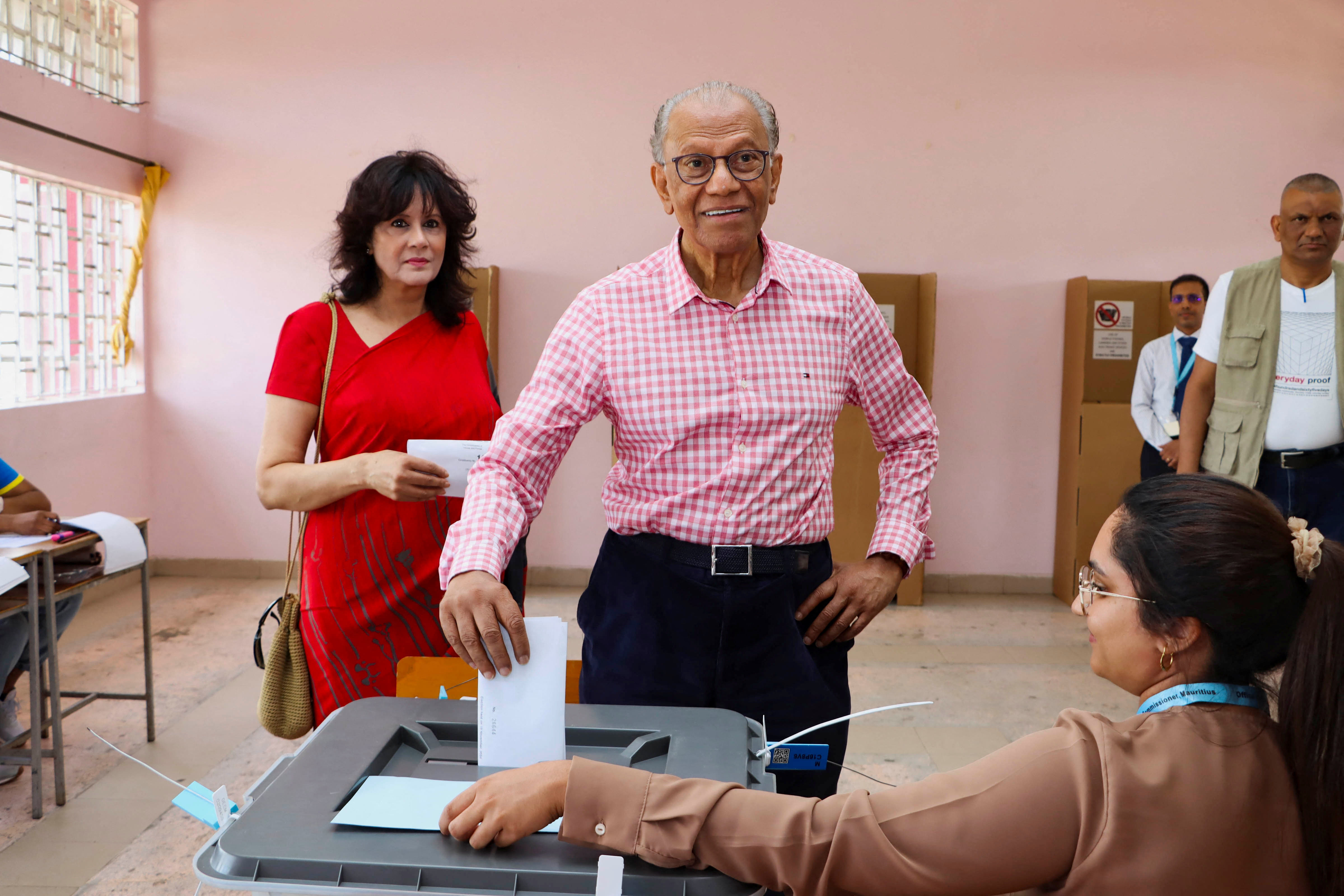 FILE PHOTO: Mauritian general election