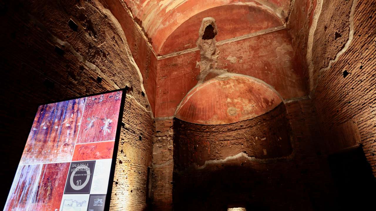 A new entrance and the renovated western side of The Domus Aurea are inaugurated in Rome