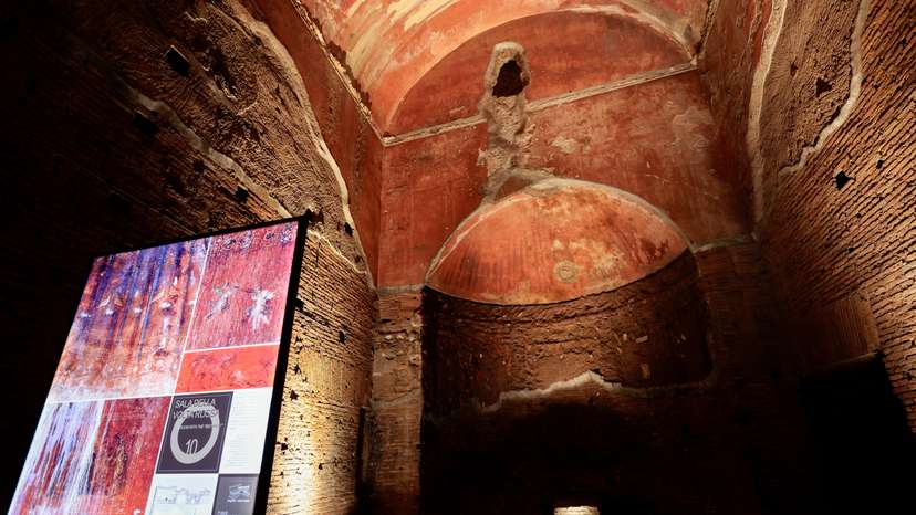 A new entrance and the renovated western side of The Domus Aurea are inaugurated in Rome