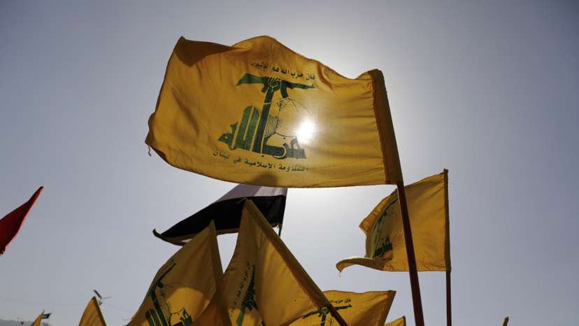 Protesters rally to show support to Palestinians and Hezbollah, in Sanaa