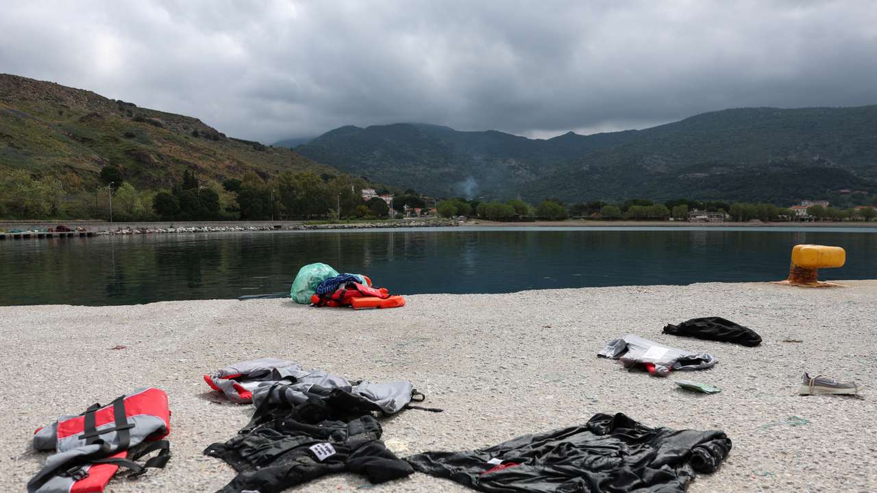 At least seven die after migrant boat sinks off Greek island of Lesbos