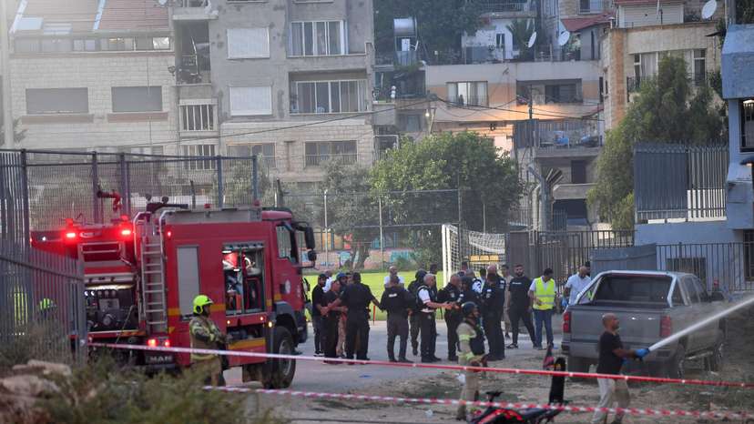 Rockets launched from Lebanon towards Israeli-occupied Golan Heights