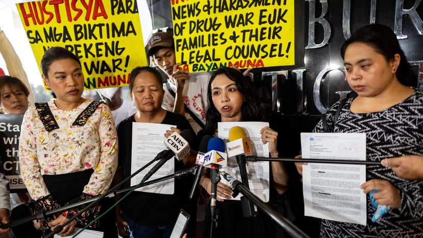 Families of Philippine drug war victims request for an investigation following online harassment post-Duterte's arrest