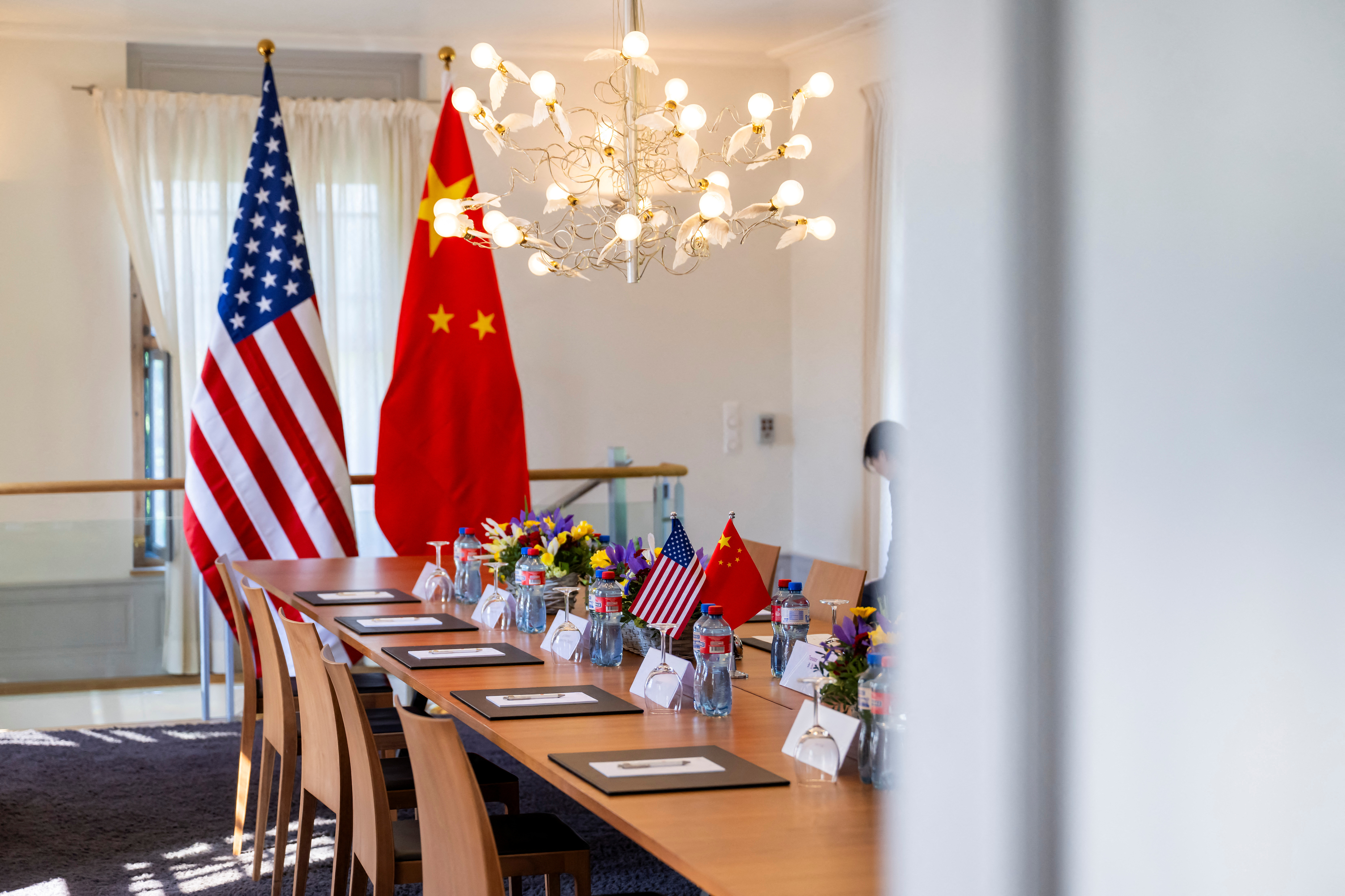 Bilateral meeting between the U.S. and China, in Geneva