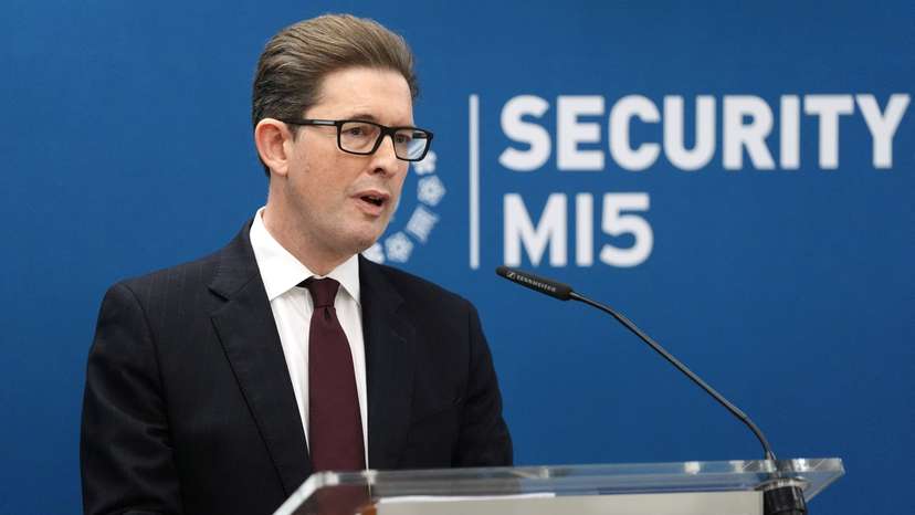Director General of MI5 Ken McCallum delivers the annual Director General's Speech, in London