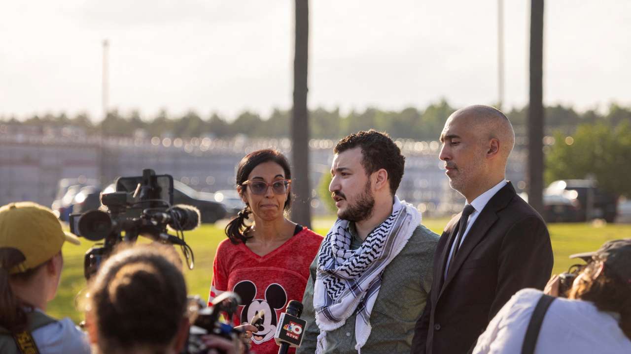 Columbia University graduate Mahmoud Khalil is released from immigration custody