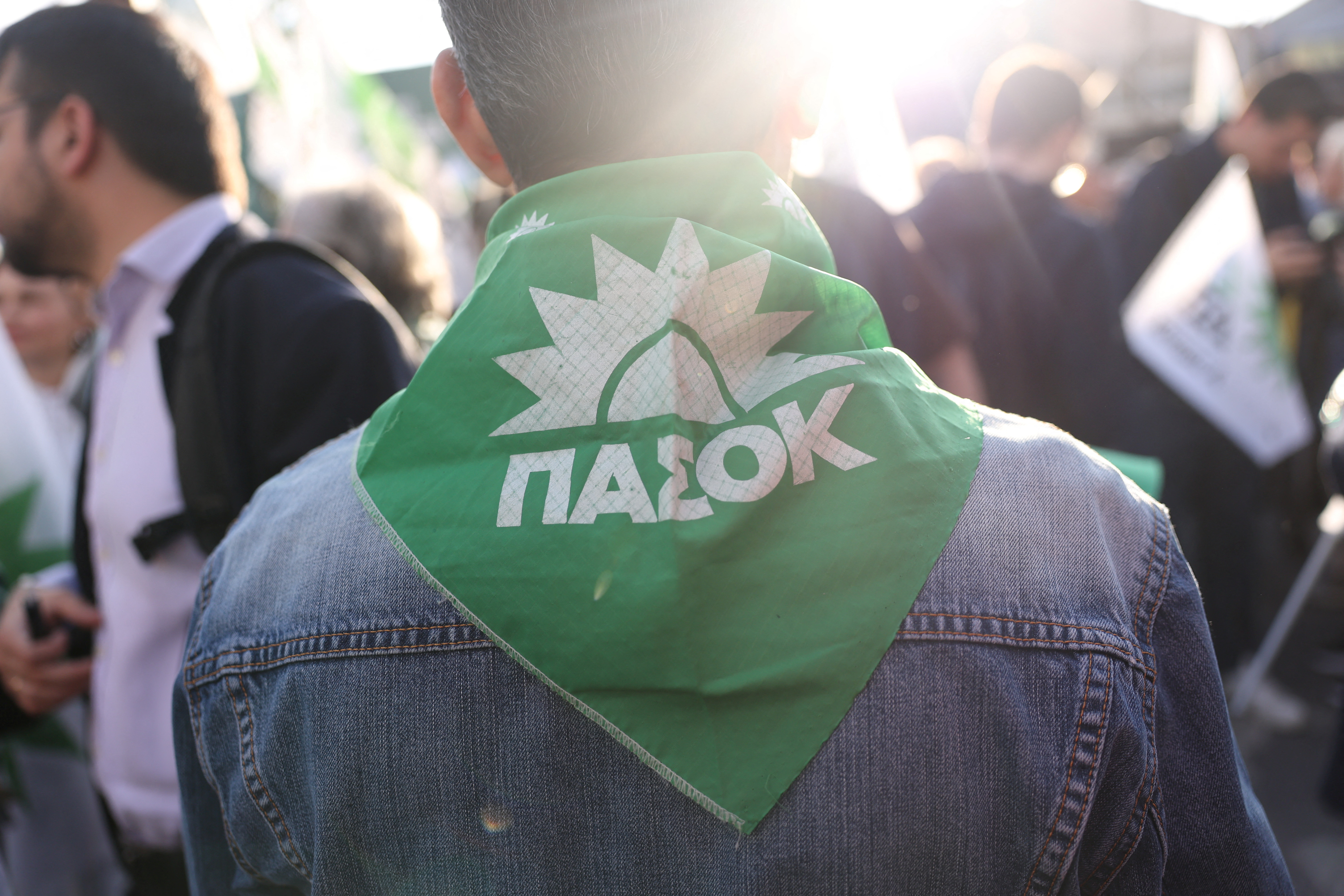 Main Athens rally of PASOK Socialist party leader Nikos Androulakis ahead of May 21 election