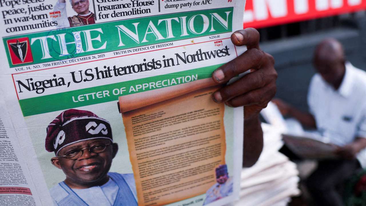 FILE PHOTO: US launches airstrike on ISIS militants in Nigeria